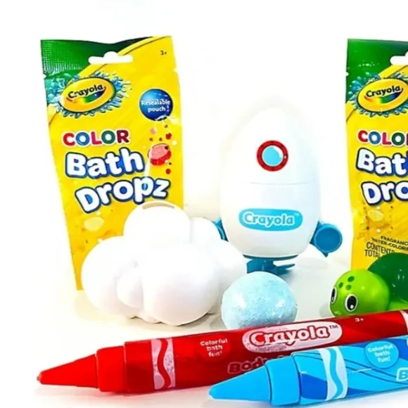 Crayola Bath Tub Doodles Jumbo Bath Time Play Set - Picture 5 of 7